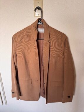 Everlane Blazer Camel Tan